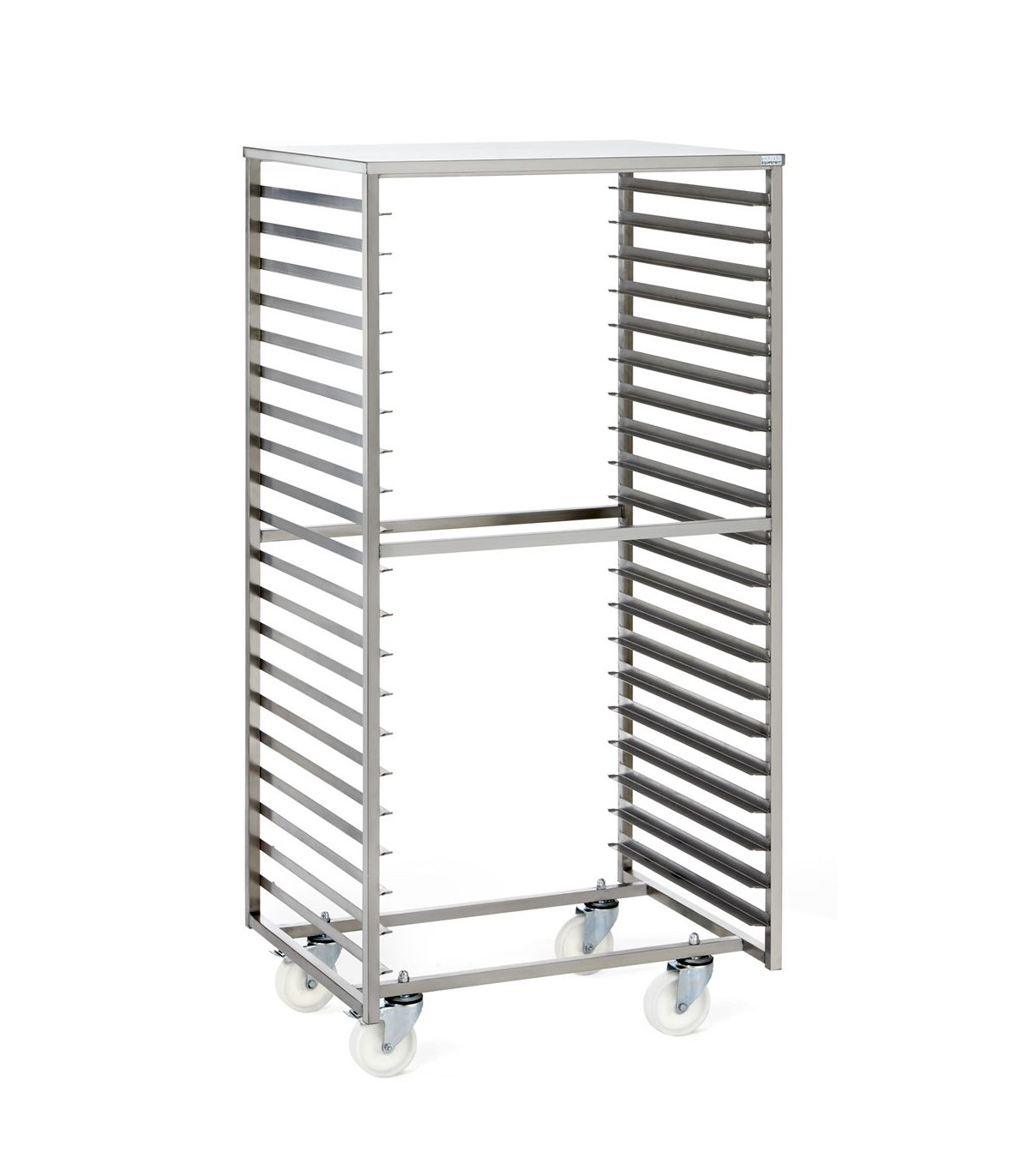 CHARIOT EURONORMES DE STOCKAGE 20 NIVEAUX + TABLETTE SUPERIEURE TOURNUS dans CHARIOT ECHELLE