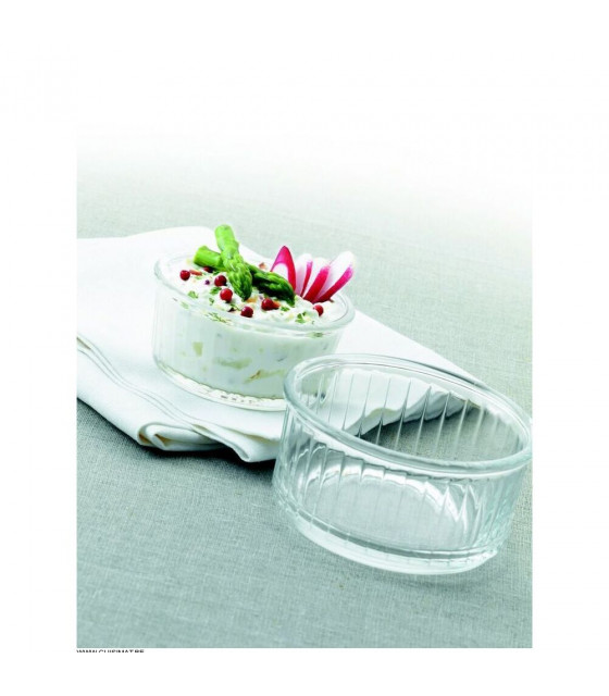 RAMEQUIN TRANSPARENT Ø10X4.8CM 24CL DURALEX dans DURALEX