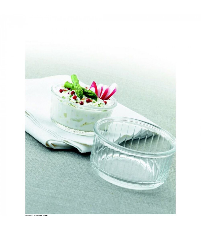 RAMEQUIN TRANSPARENT Ø10X4.8CM 24CL DURALEX dans DURALEX