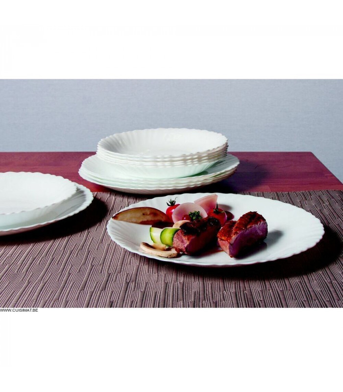 ASSIETTE CREUSE FESTON Ø21CM ARC dans FESTON