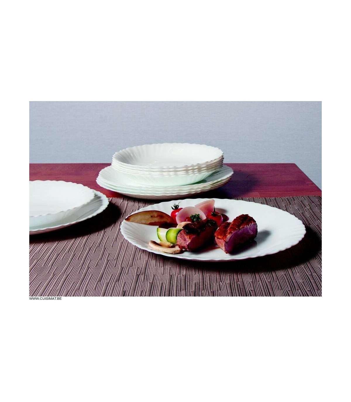 ASSIETTE DESSERT FESTON Ø19CM ARC dans FESTON