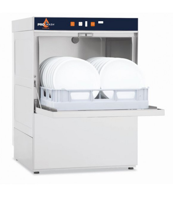 LAVE-VAISSELLE PANIER 50X50 - PRO-WASH 500 - 3 CYCLES - POMPES DETERGENT + RINCAGE + VIDANGE dans LAVE VAISSELLE FRONTAL