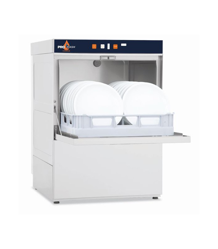 LAVE-VAISSELLE PANIER 50X50 - PRO-WASH 500 - 3 CYCLES - POMPES DETERGENT + RINCAGE + VIDANGE dans LAVE VAISSELLE FRONTAL