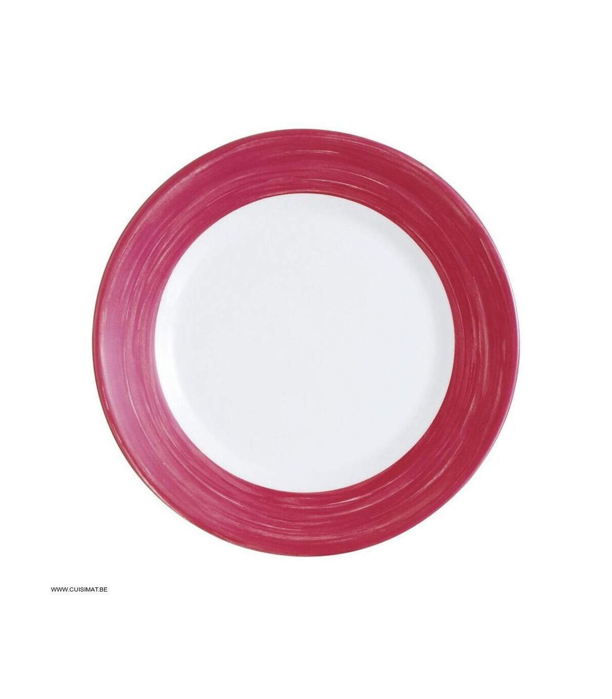 ASSIETTE CREUSE RONDE Ø22.5CM CHERRY BRUSH ARC dans BRUSH ARC