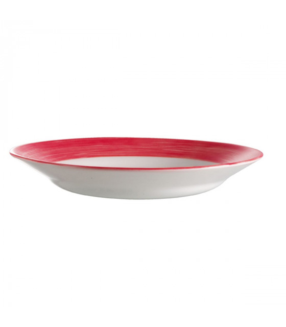ASSIETTE CREUSE RONDE Ø22.5CM CHERRY BRUSH ARC dans BRUSH ARC