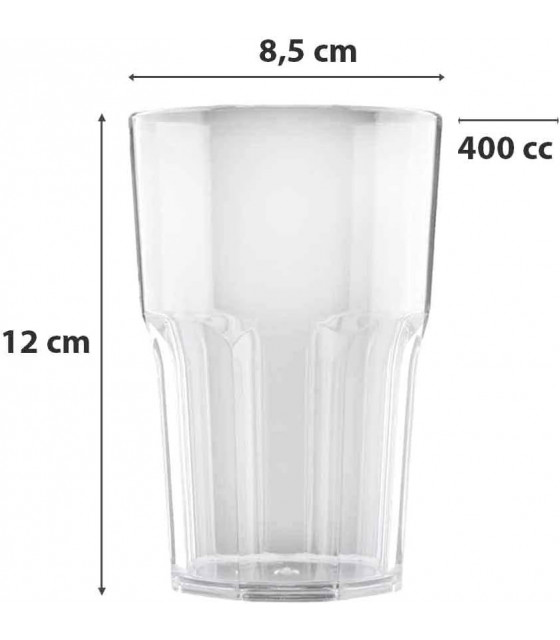 VERRE GRANITY SAN-400CC 5 PIECES dans SAN