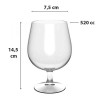 VERRE A BIERE / COCKTAIL TRITAN-520CC 6 PIECES dans TRITAN
