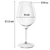 VERRE REDONE TRITAN-510CC 6 PIECES dans TRITAN