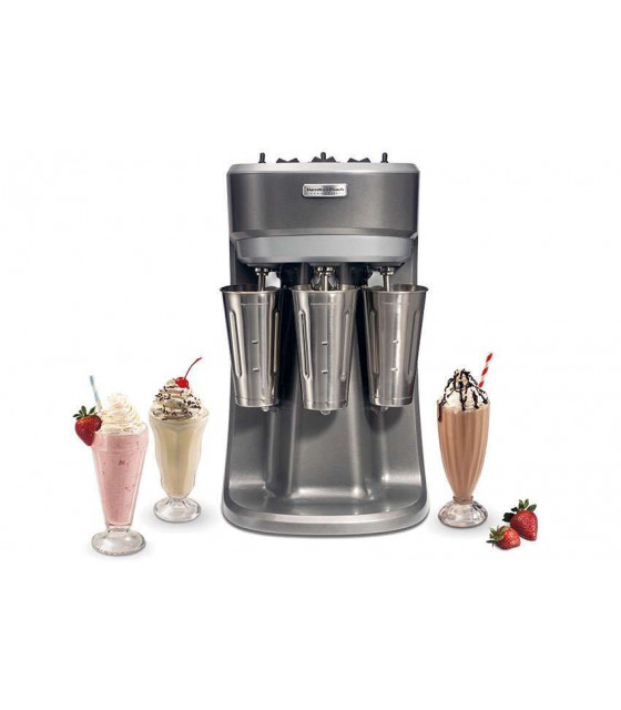 TRIPLE MIXEUR A PIVOT 3 GOBELETS INOX 0,75 L HAMILTON BEACH dans BLENDER ET MIXER