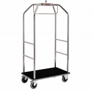 CHARIOT A VALISES/VESTIAIRE 2 ROUES FREINS CHROME DIAMOND dans CHARIOT