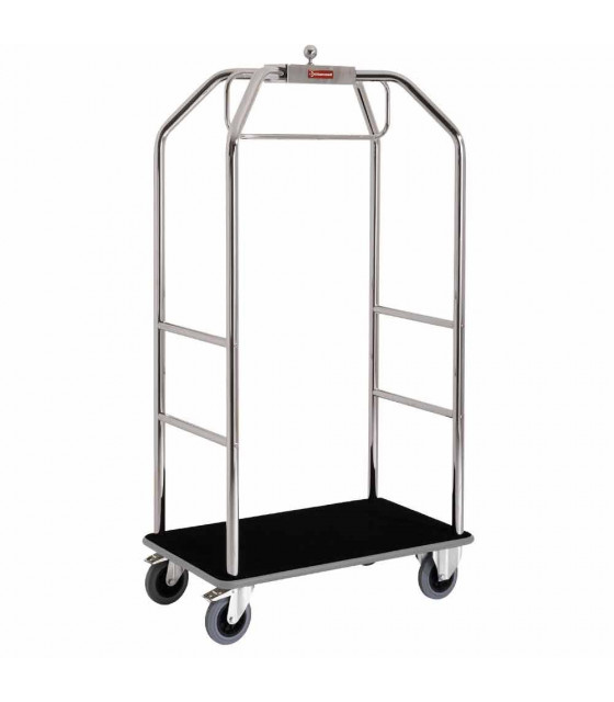 CHARIOT A VALISES/VESTIAIRE 2 ROUES FREINS CHROME DIAMOND dans CHARIOT