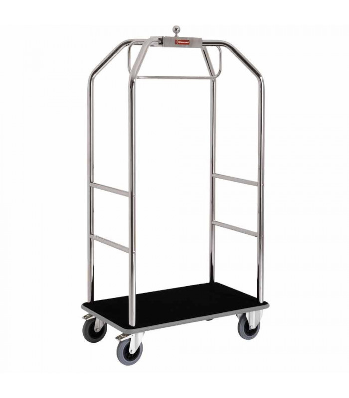CHARIOT A VALISES/VESTIAIRE 2 ROUES FREINS CHROME DIAMOND dans CHARIOT