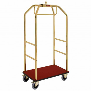 CHARIOT A VALISES/VESTIAIRE DORE DIAMOND dans CHARIOT