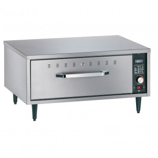 CHAUFFE ALIMENTS A POSER , 1 TIROIR DIAMOND dans VITRINE CHAUFFANTE