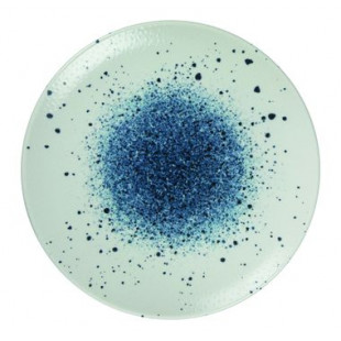 ASSIETTE PLATE SANS AILE Ø27CM APHRODITE BLEU & BLANC SARREGUEMINES dans SARREGUEMINES