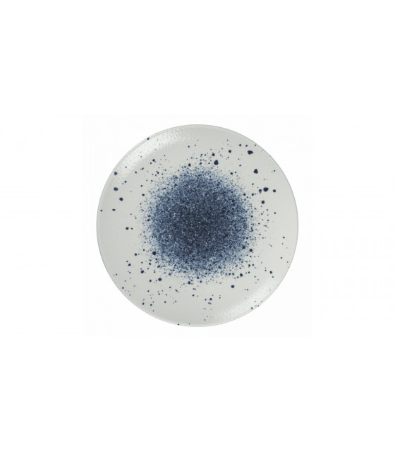 ASSIETTE PLATE SANS AILE Ø27CM APHRODITE BLEU & BLANC SARREGUEMINES dans SARREGUEMINES