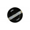 ASSIETTE CREUSE Ø25CM CIRCE NOIR & NACRE SARREGUEMINES dans SARREGUEMINES