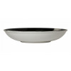 ASSIETTE CREUSE Ø25CM CIRCE NOIR & NACRE SARREGUEMINES dans SARREGUEMINES