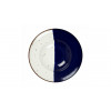 ASSIETTE A PATE Ø27CM POSEIDON BLANC IVOIRE & BLEU SARREGUEMINES dans SARREGUEMINES