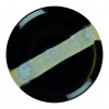 ASSIETTE PLATE SANS AILE Ø27CM CIRCE NOIR & NACRE SARREGUEMINES dans SARREGUEMINES
