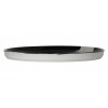 ASSIETTE PLATE BORD DROIT Ø27CM CIRCE NOIR & NACRE SARREGUEMINES dans SARREGUEMINES