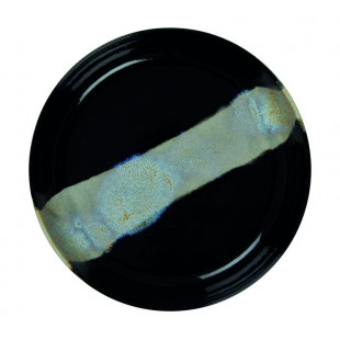 BOL Ø20CM CIRCE NOIR & NACRE SARREGUEMINES dans SARREGUEMINES