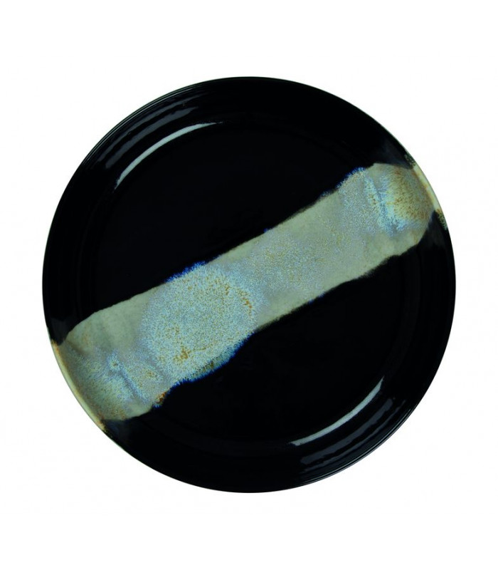 BOL Ø20CM CIRCE NOIR & NACRE SARREGUEMINES dans SARREGUEMINES