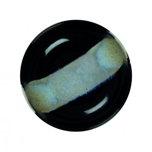 BOL Ø13CM CIRCE NOIR & NACRE SARREGUEMINES dans SARREGUEMINES