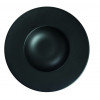 ASSIETTE A RISOTTO Ø26CM ARES NOIR MAT SARREGUEMINES dans SARREGUEMINES