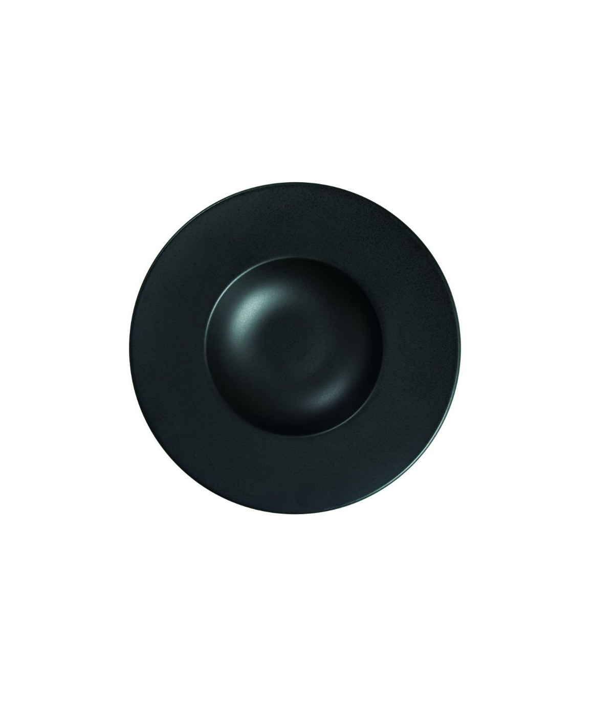 ASSIETTE A RISOTTO Ø26CM ARES NOIR MAT SARREGUEMINES dans SARREGUEMINES