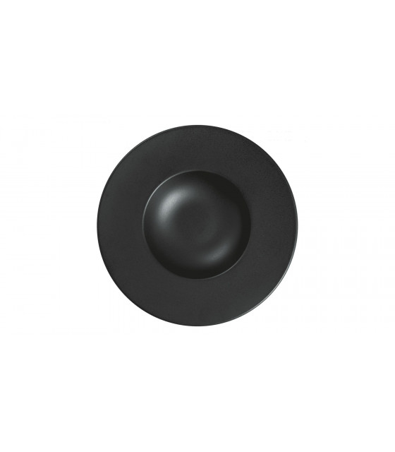 ASSIETTE A RISOTTO Ø26CM ARES NOIR MAT SARREGUEMINES dans SARREGUEMINES