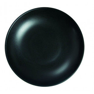 ASSIETTE CREUSE Ø25CM ARES NOIR MAT SARREGUEMINES dans SARREGUEMINES
