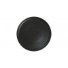 ASSIETTE PLATE BORD DROIT Ø21CM ARES NOIR MAT SARREGUEMINES dans SARREGUEMINES