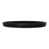 ASSIETTE PLATE BORD DROIT Ø21CM ARES NOIR MAT SARREGUEMINES dans SARREGUEMINES