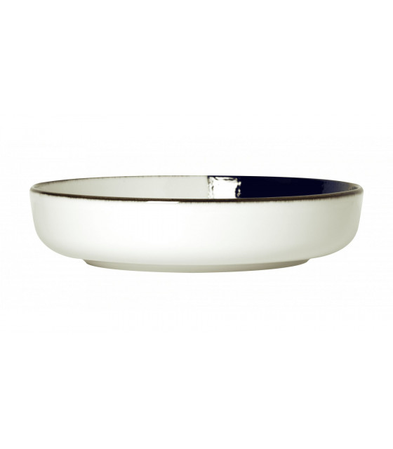 BOL Ø20CM POSEIDON BLANC IVOIRE & BLEU SARREGUEMINES dans SARREGUEMINES