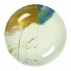 ASSIETTE CREUSE Ø25CM DIONYSOS BLANC BLEU & OR SARREGUEMINES dans SARREGUEMINES