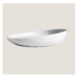ASSIETTE PLATE COUPE CREUSE Ø26CM TOBOGAN dans SARREGUEMINES