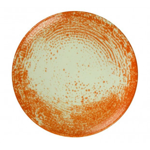 ASSIETTE PLATE SANS AILE Ø27CM PAN ORANGE SARREGUEMINES dans SARREGUEMINES