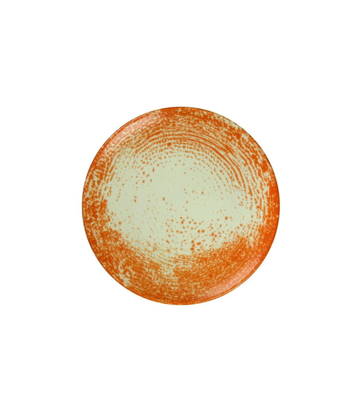 ASSIETTE PLATE SANS AILE Ø27CM PAN ORANGE SARREGUEMINES dans SARREGUEMINES