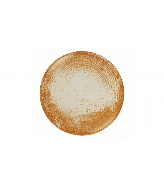 ASSIETTE PLATE SANS AILE Ø27CM PAN ORANGE SARREGUEMINES dans SARREGUEMINES
