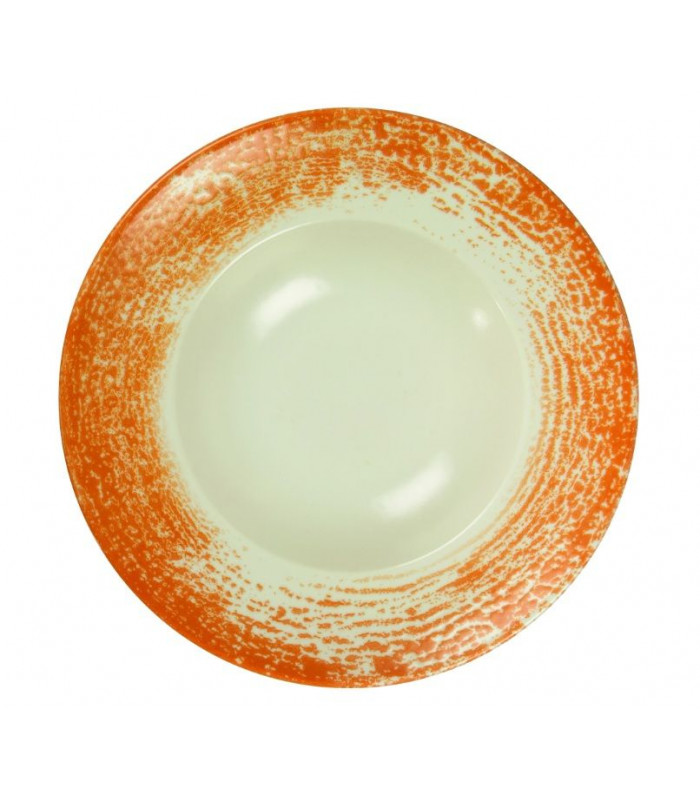 ASSIETTE A PATE Ø27CM PAN ORANGE SARREGUEMINES dans SARREGUEMINES