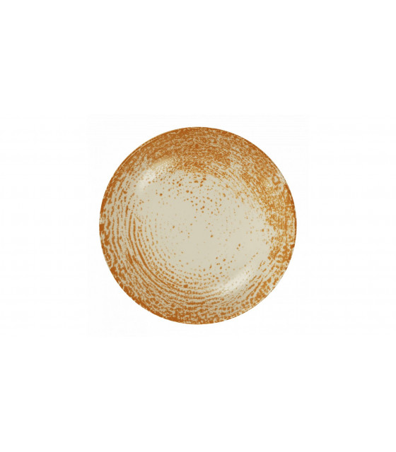 ASSIETTE CREUSE Ø25CM PAN ORANGE SARREGUEMINES dans SARREGUEMINES