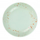 ASSIETTE CREUSE Ø25CM HERMES ORANGE & BLANC SARREGUEMINES