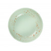 BOL Ø13CM HERMES ORANGE & BLANC SARREGUEMINES dans SARREGUEMINES