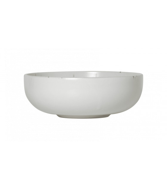 BOL Ø13CM HERMES ORANGE & BLANC SARREGUEMINES dans SARREGUEMINES