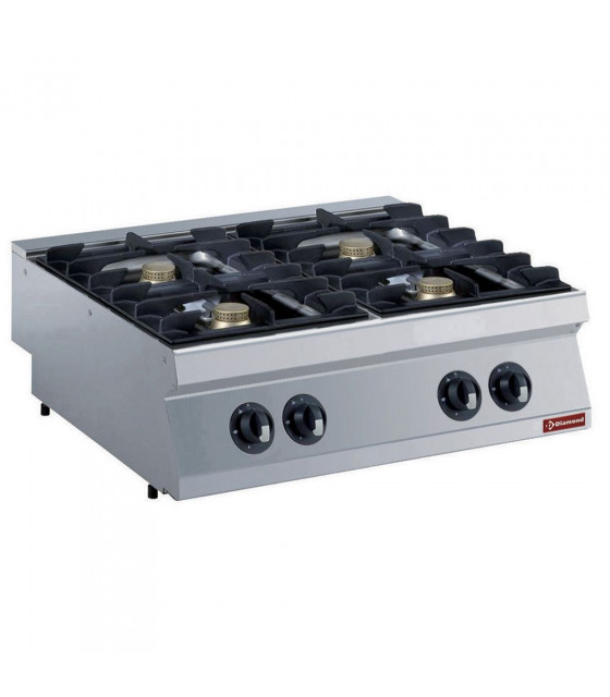 CUISINIERE 4 FEUX GAZ -TOP- MEDIUM 1700 DIAMOND dans GAZ
