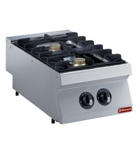 CUISINIERE 2 FEUX GAZ -TOP- MEDIUM 1700 DIAMOND dans GAZ