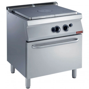 PLAQUE DE CUISSON GAZ LISSE CHROME -TOP- MEDIUM 1700 DIAMOND dans PLAQUE A SNACKER