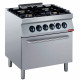 FOURNEAU 4 FEUX + FOUR ELECTRIQUE GN2/1 MEDIUM 1700 DIAMOND