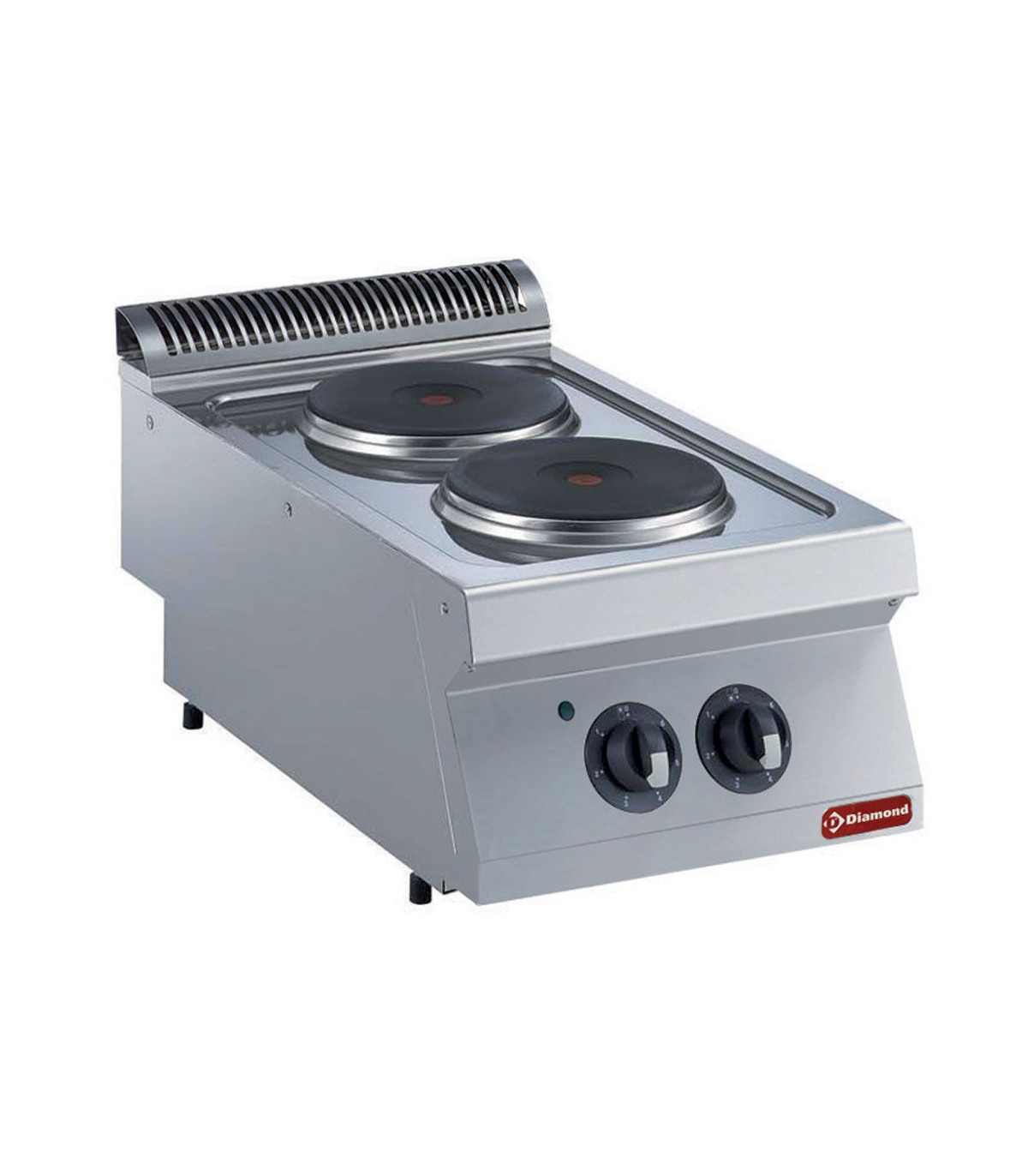 CUISINIERE ELECTRIQUE 2 PLAQUES RONDES -TOP- MEDIUM 1700 DIAMOND dans ELECTRIQUE